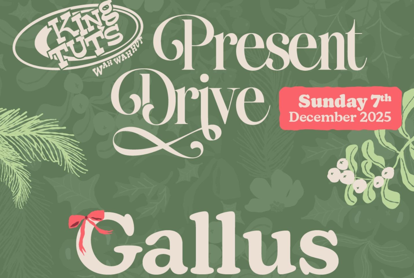 King Tut's Present Drive 2025 artwork